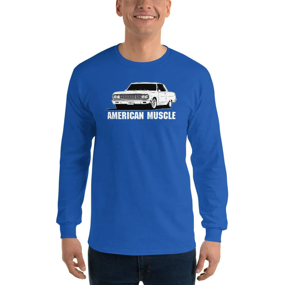 1964 Chevelle Long Sleeve T-Shirt American Muscle Car