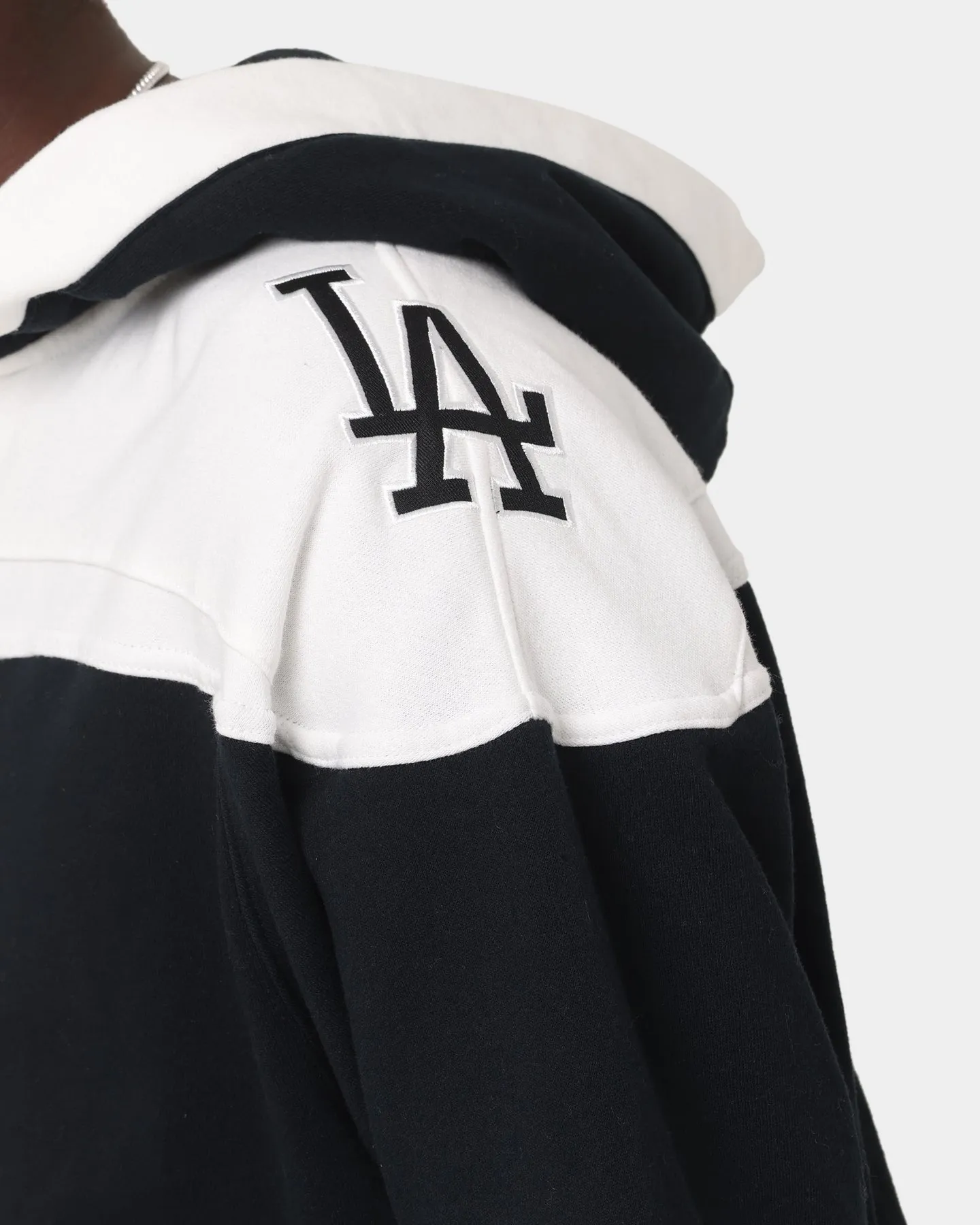 47 Brand Los Angeles Dodgers Superior Lacer Hoodie Black