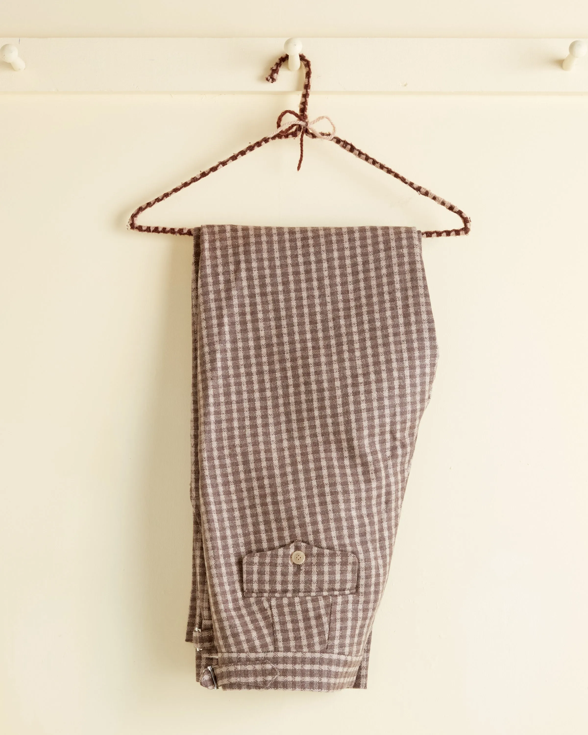 Acorn Check Trousers - 28