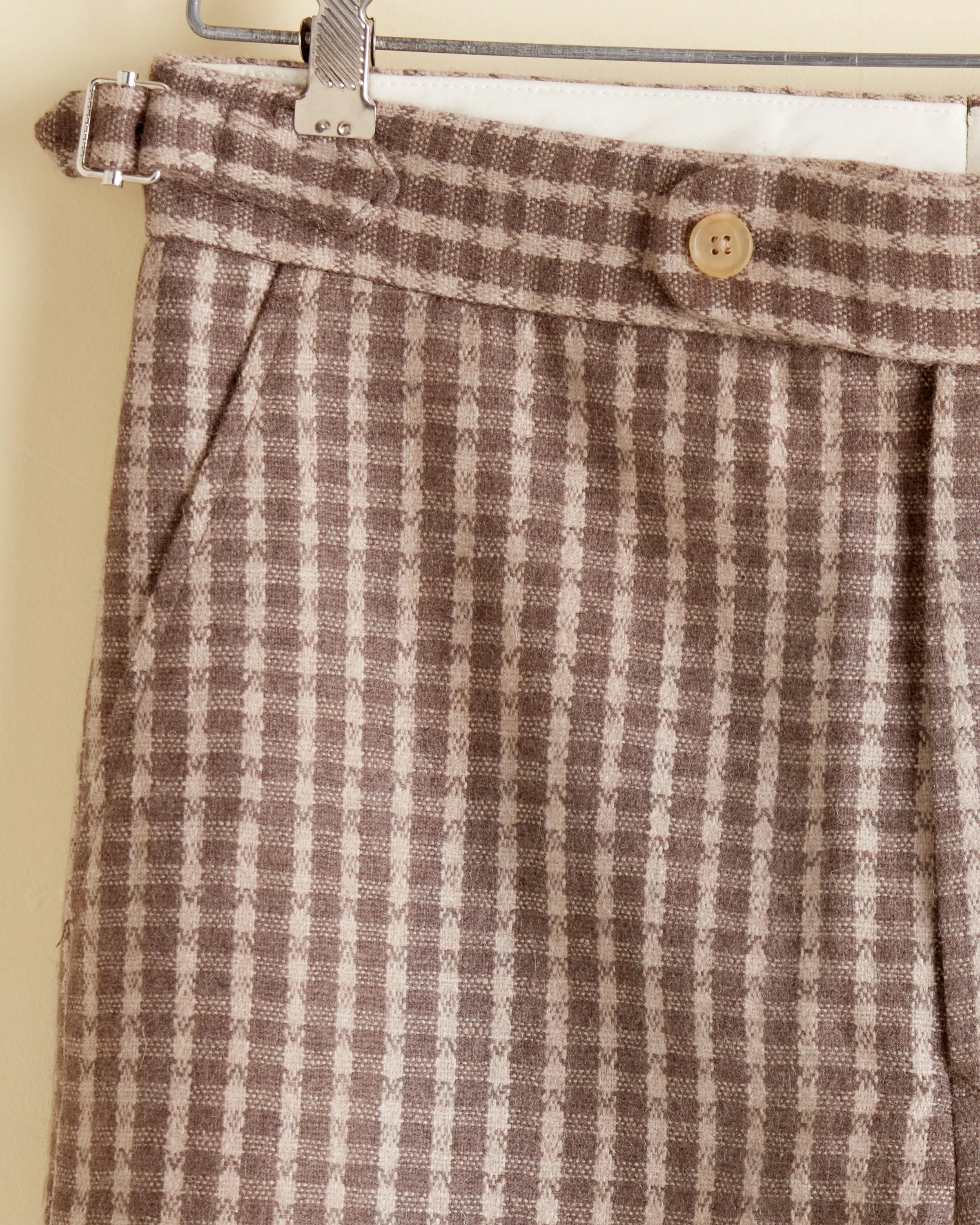 Acorn Check Trousers - 28