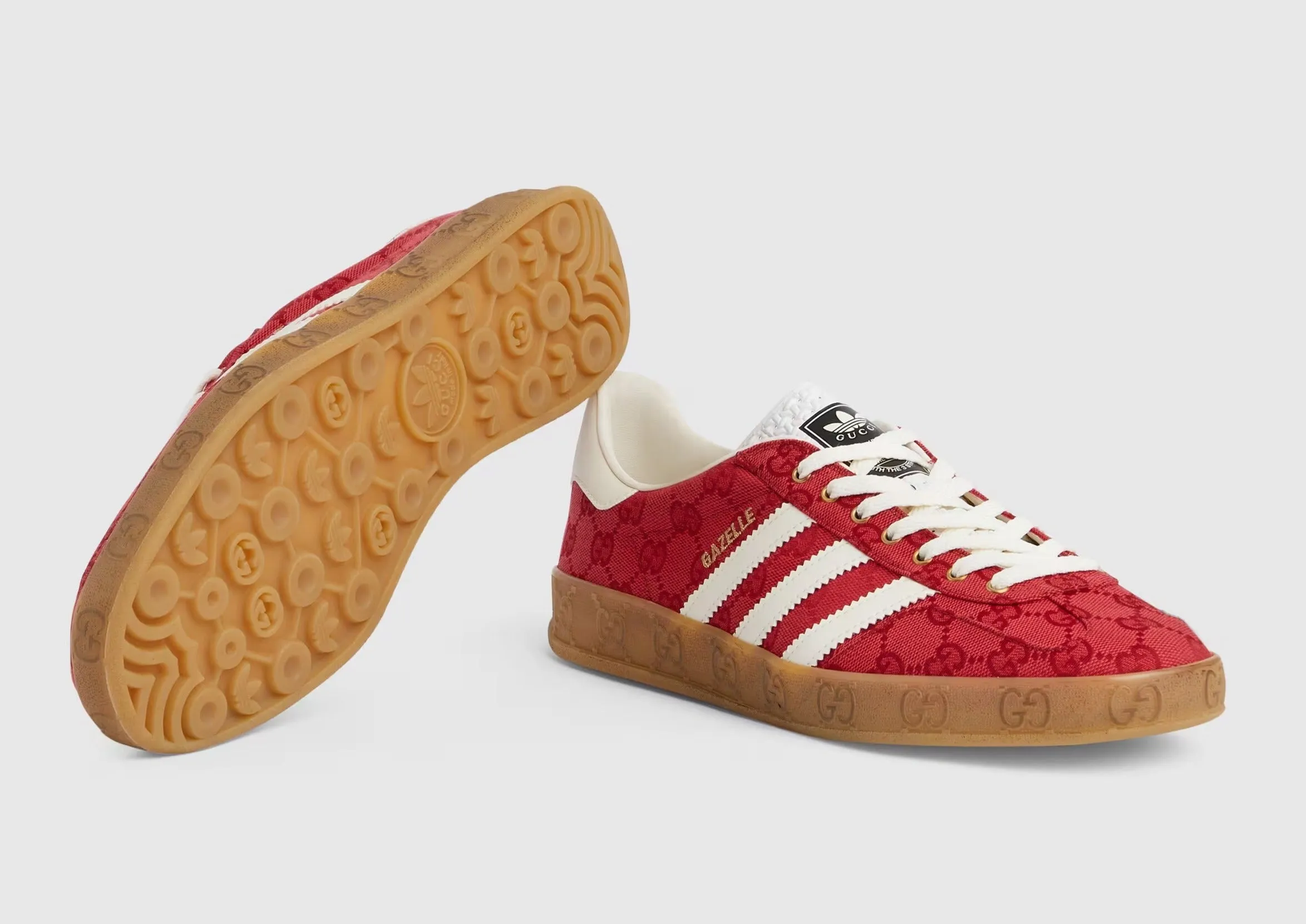 adidas x Gucci Gazelle Original GG Red