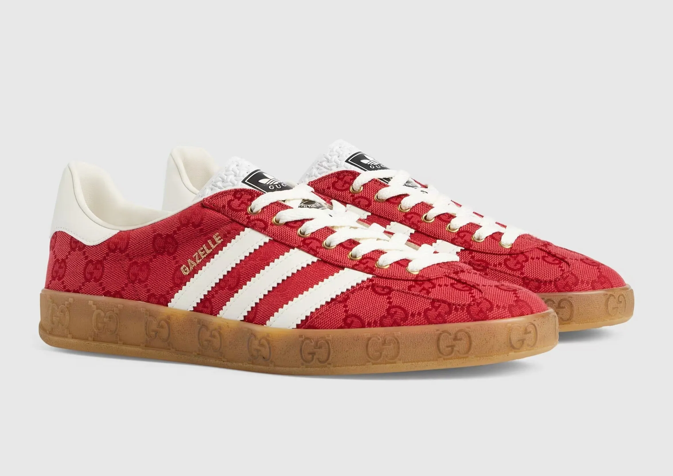 adidas x Gucci Gazelle Original GG Red