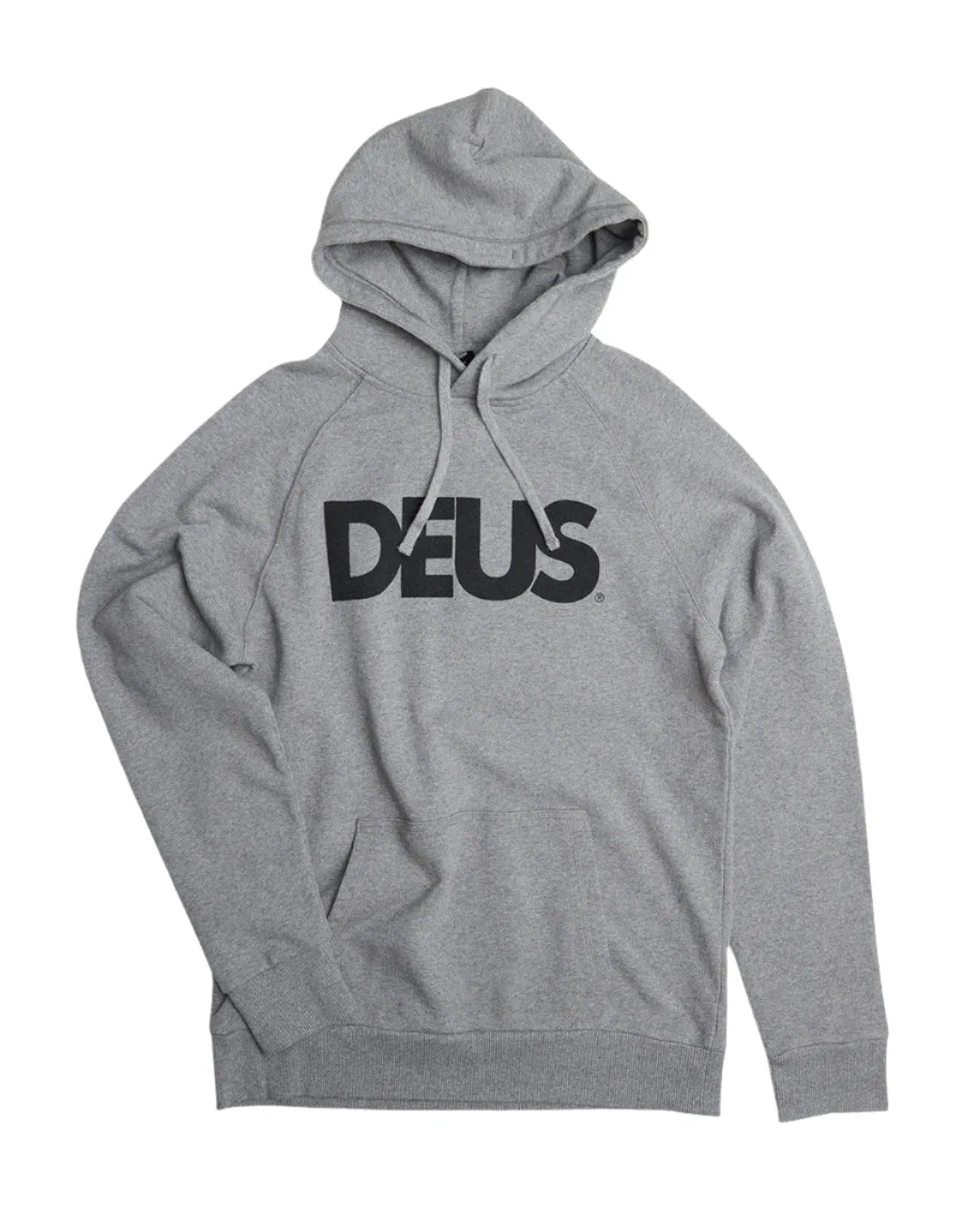 All Caps Hoodie - Grey Marle