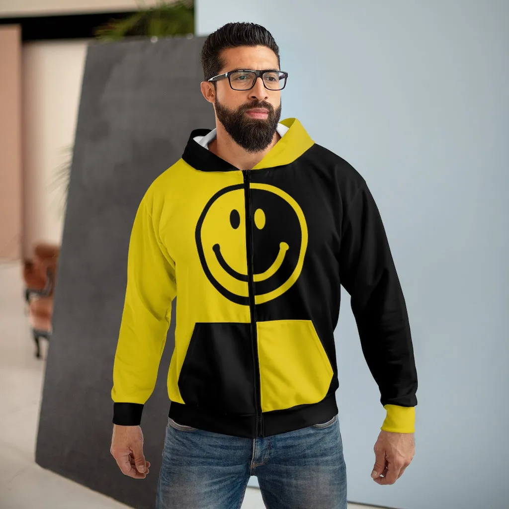 All Smiles Unisex Zip Hoodie