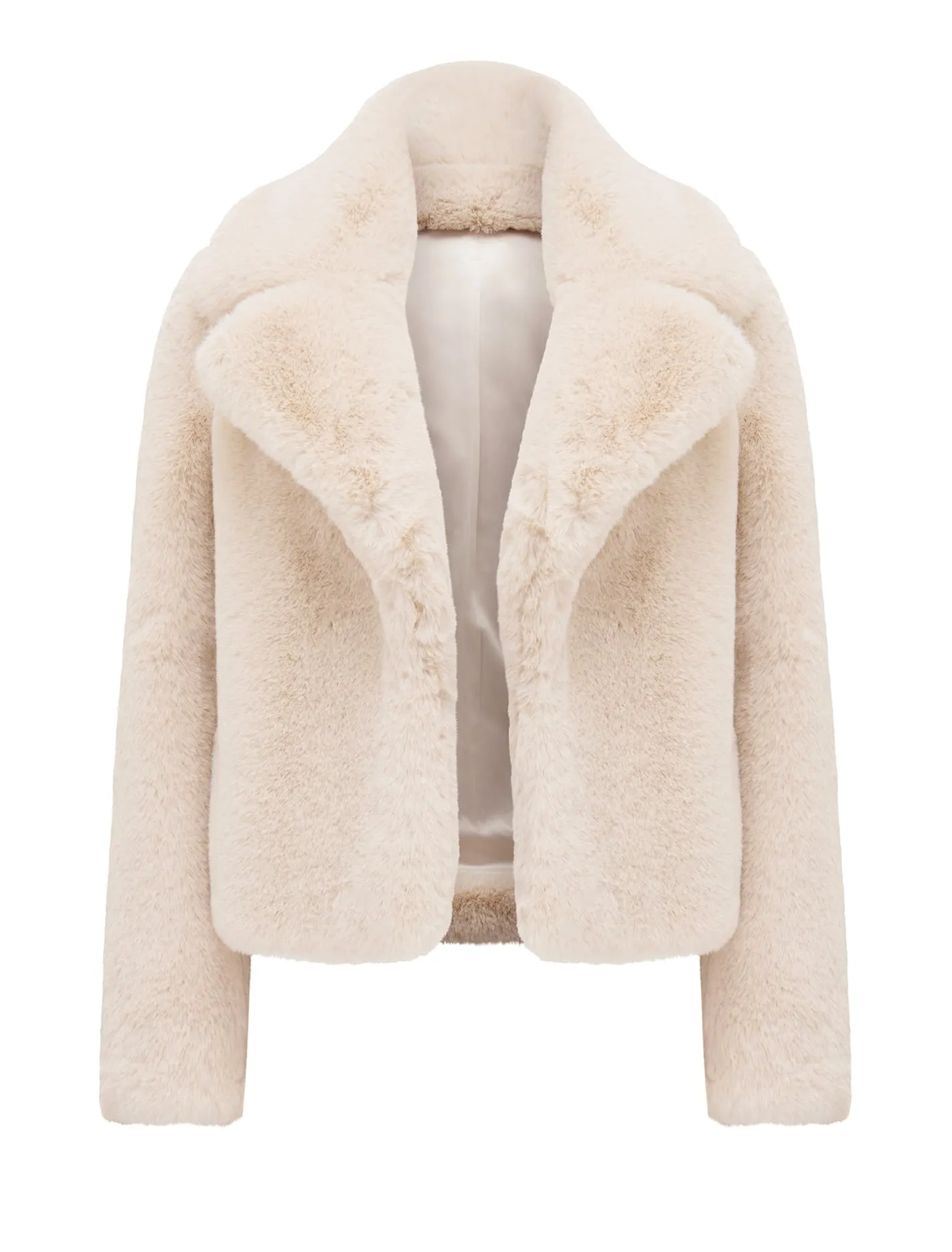 Amelia Cropped Fur Coat