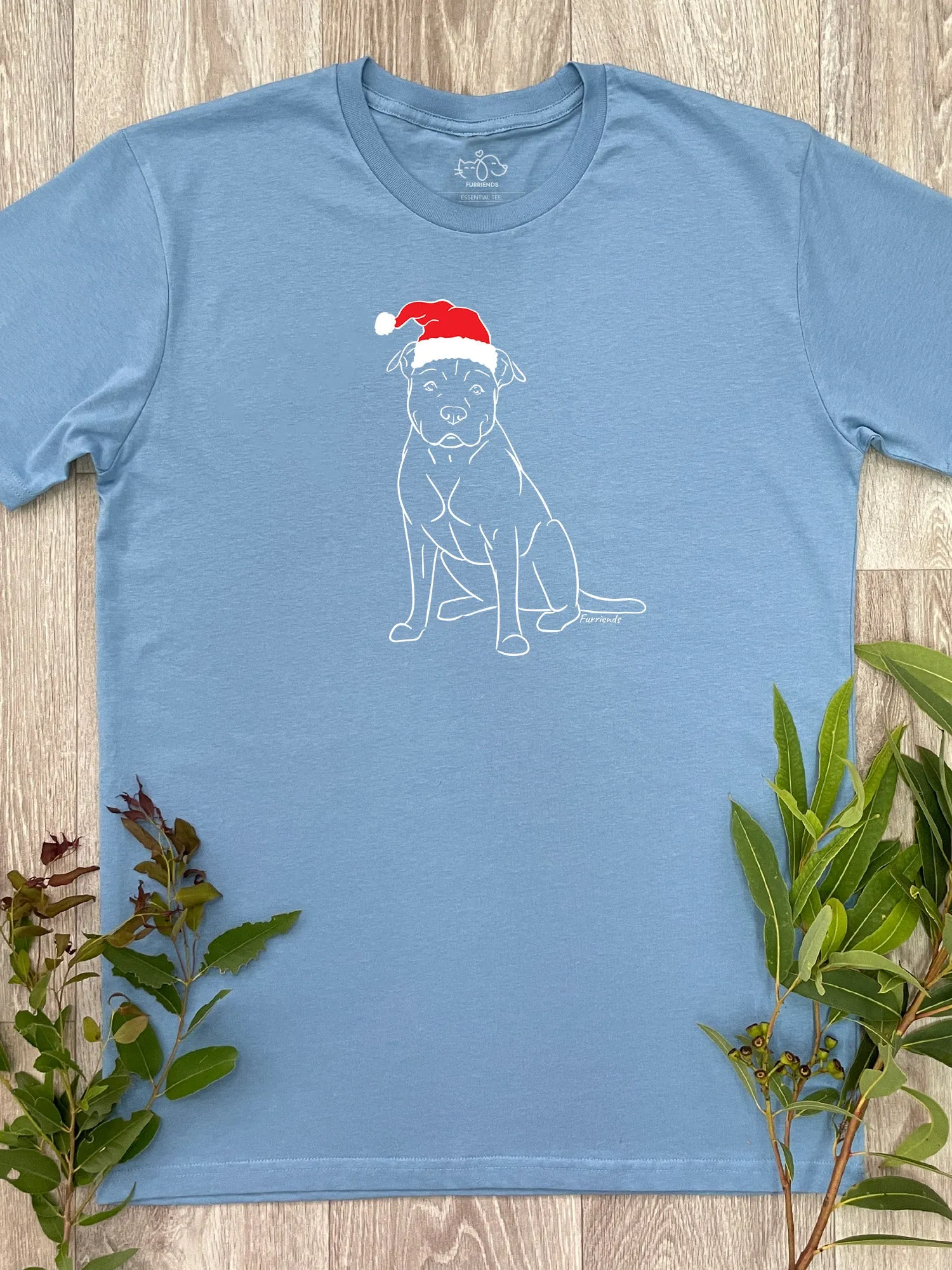 American Staffordshire Terrier Christmas Edition Essential Unisex Tee