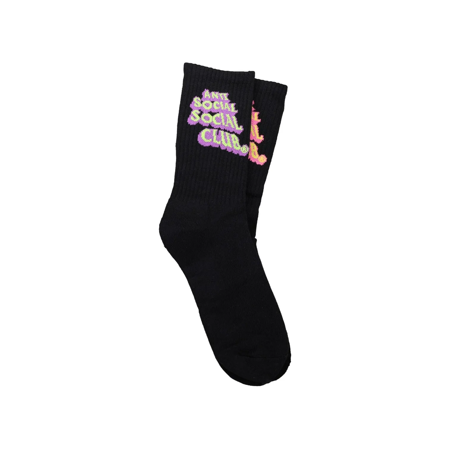 Anti Social Social Club 3D Black Socks