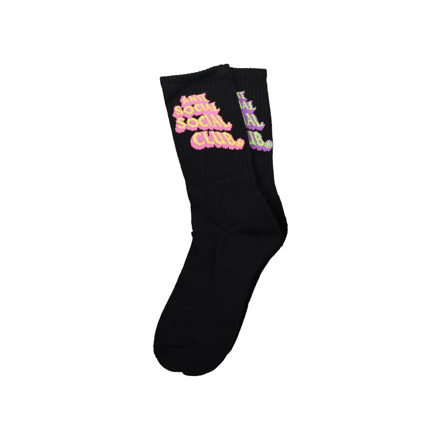 Anti Social Social Club 3D Black Socks