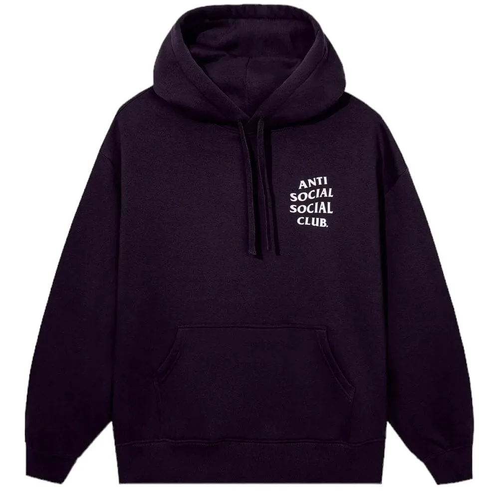 Anti Social Social Club Mind Games Nailhead Prem Heavyweight Hoodie (Plum)