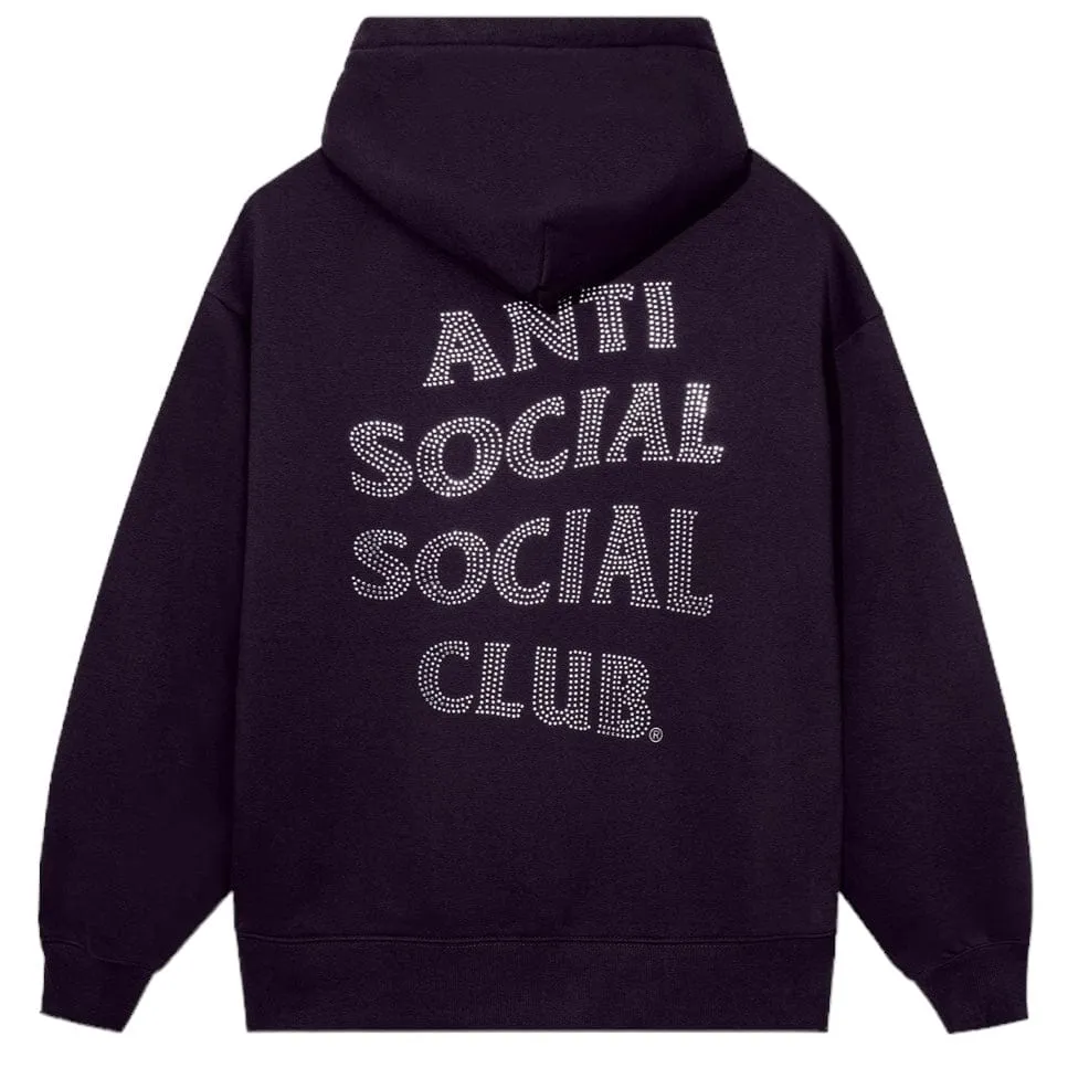 Anti Social Social Club Mind Games Nailhead Prem Heavyweight Hoodie (Plum)