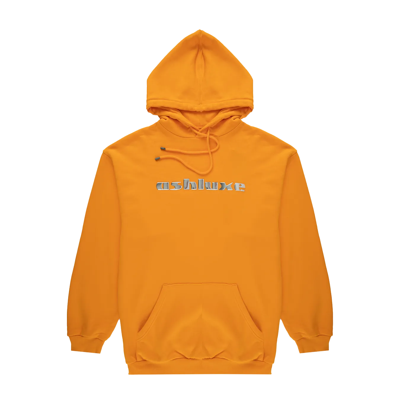 Ashluxe Chrome Hoodie - Orange