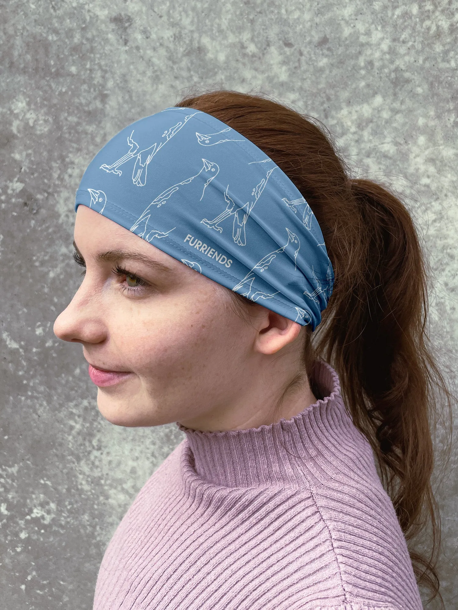 Australian Magpie Eco Performance Headband