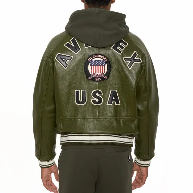 Avirex Icon Jacket (Olive) AVF23IO20