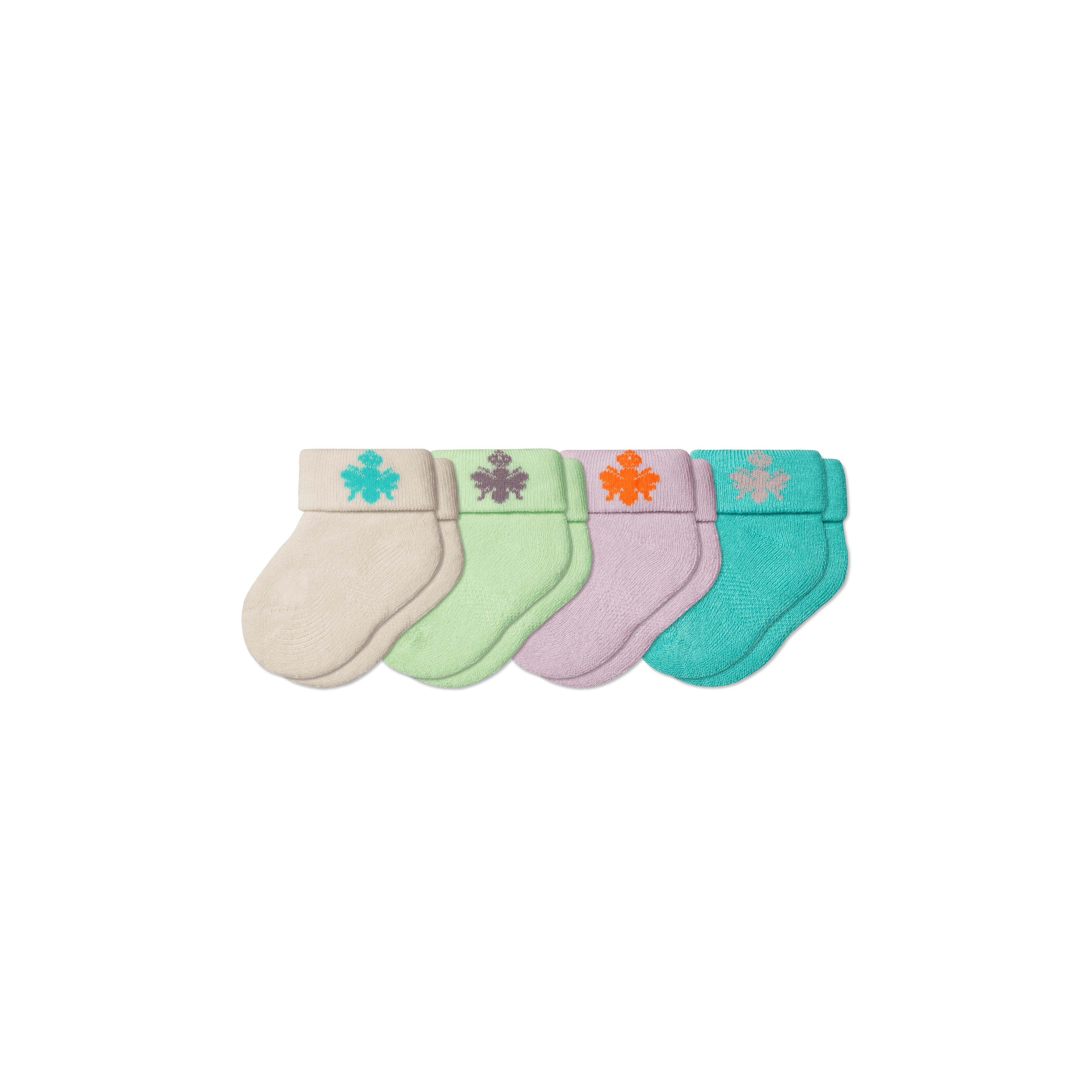 Baby Socks 4-Pack (0-6 Months)