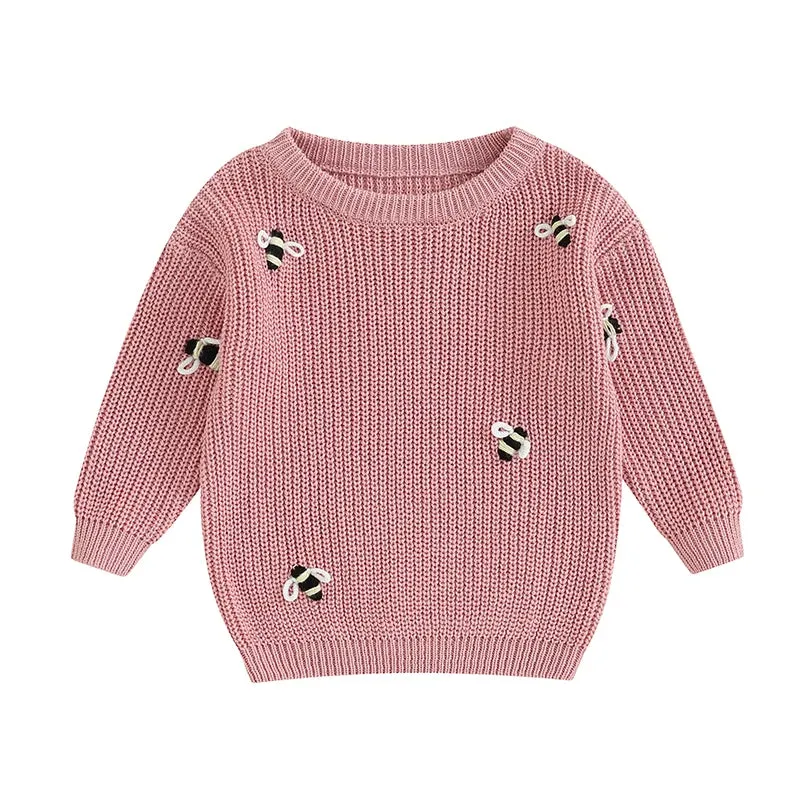 Baby (to 24M) Deluxe Girls Sweater - BUMBLEBEES