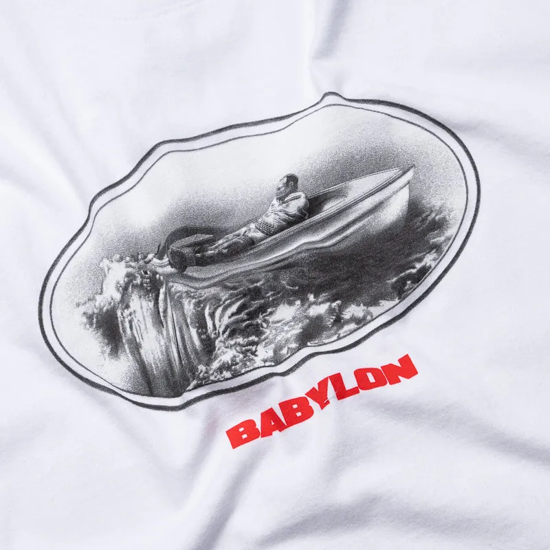 Babylon Tied Down Tee - White