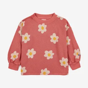 Big Flower All Over Sweatshirt