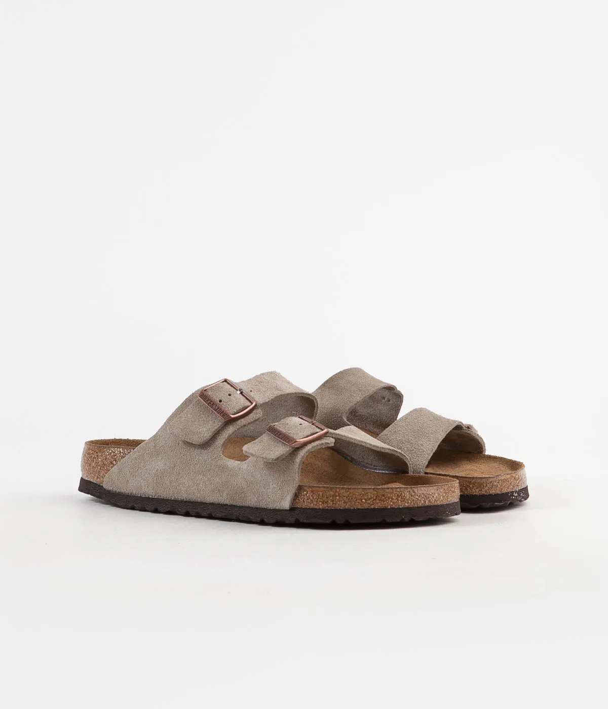 Birkenstock Arizona SFB Sandals - Taupe