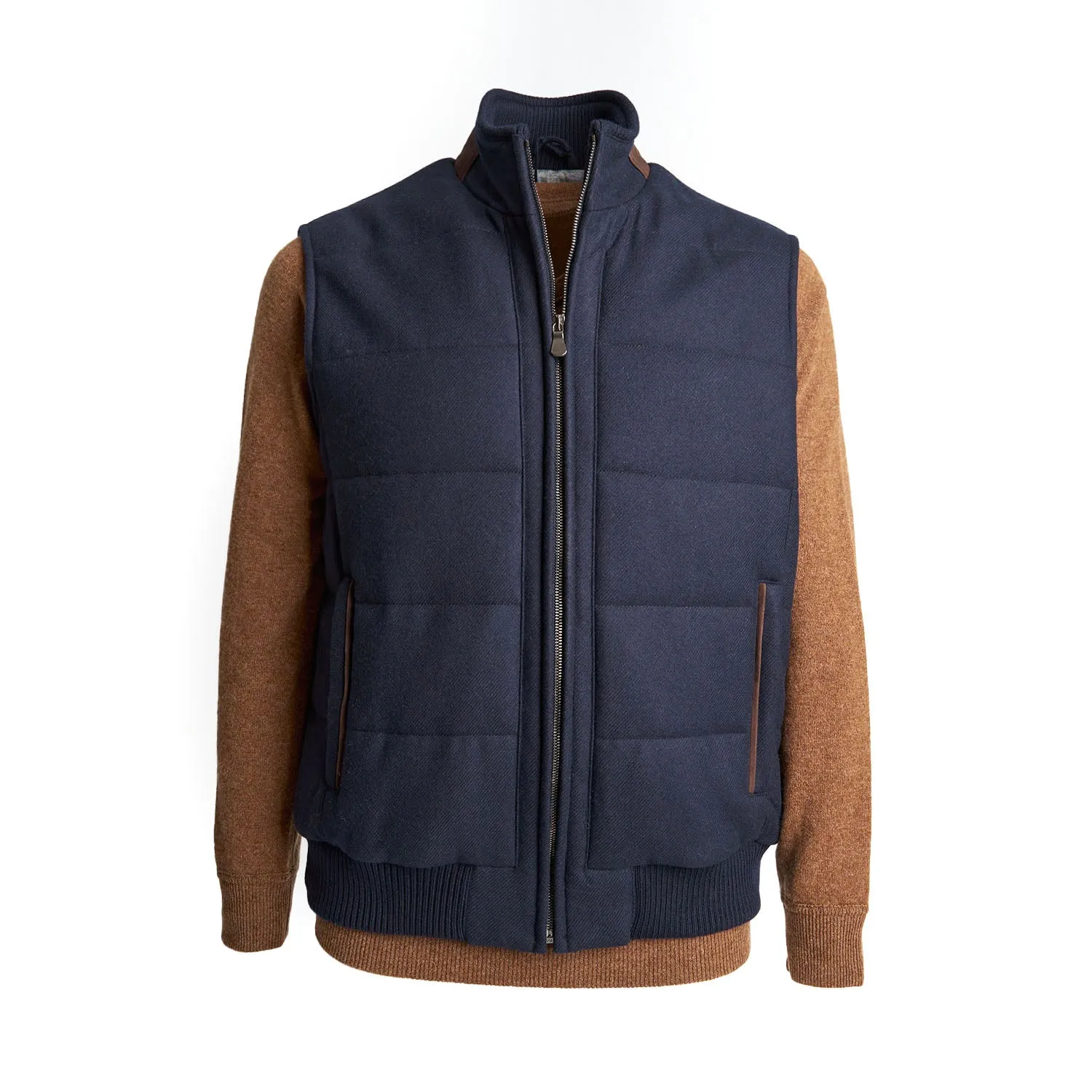 BLUE DOWN GILET