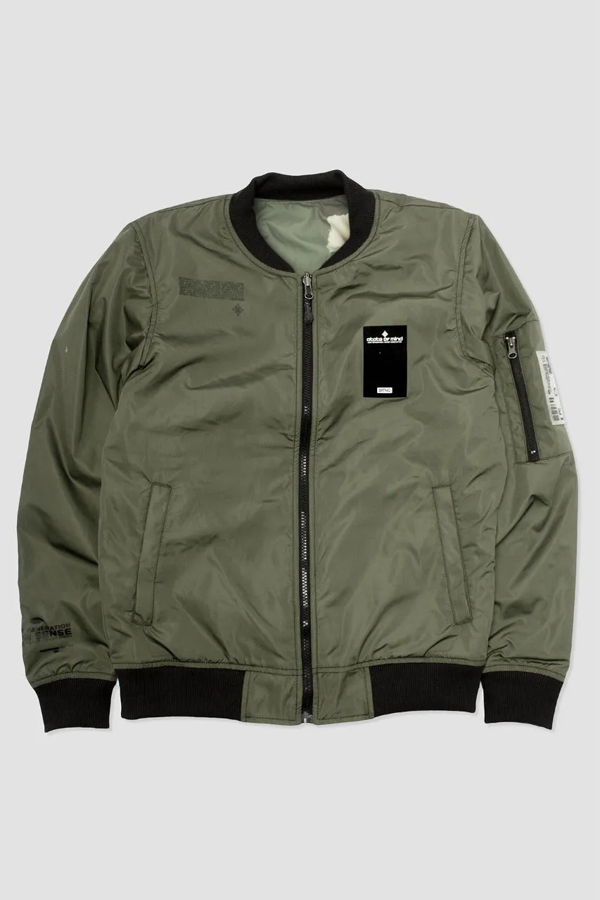 Bomber Jacket Reversible Saint Verde Camuflado