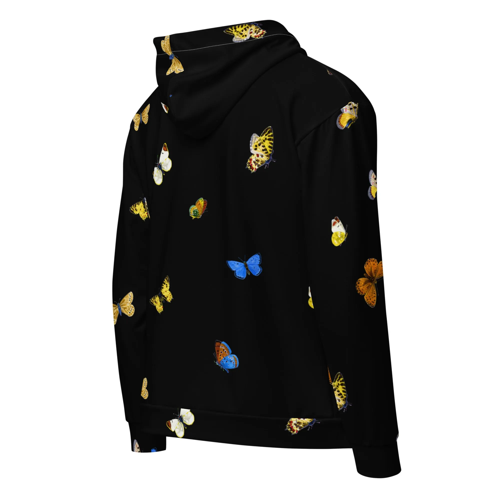 Butterfly Unisex zip hoodie