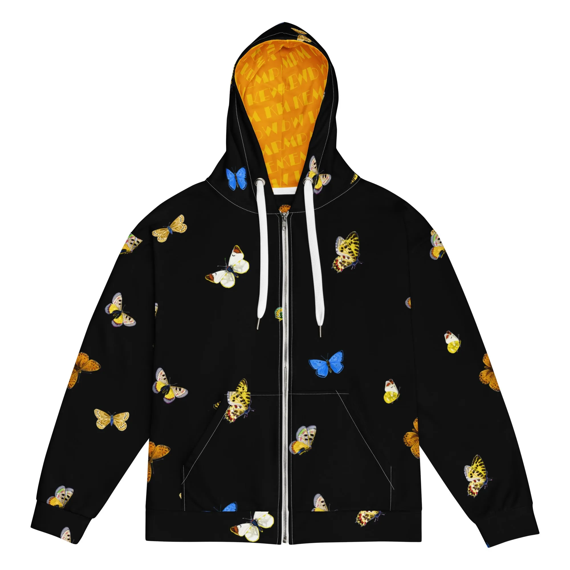 Butterfly Unisex zip hoodie