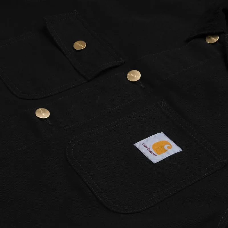 Carhartt Michigan Coat Black Rinsed