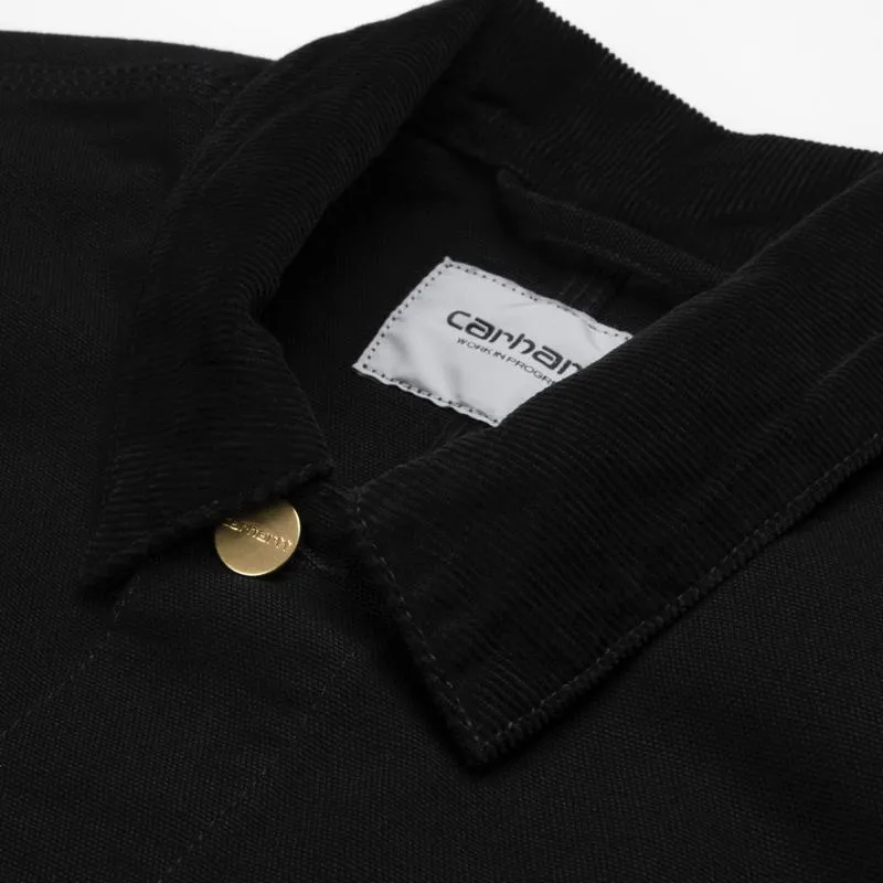 Carhartt Michigan Coat Black Rinsed