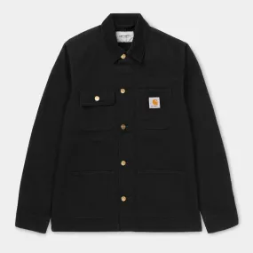 Carhartt Michigan Coat Black Rinsed