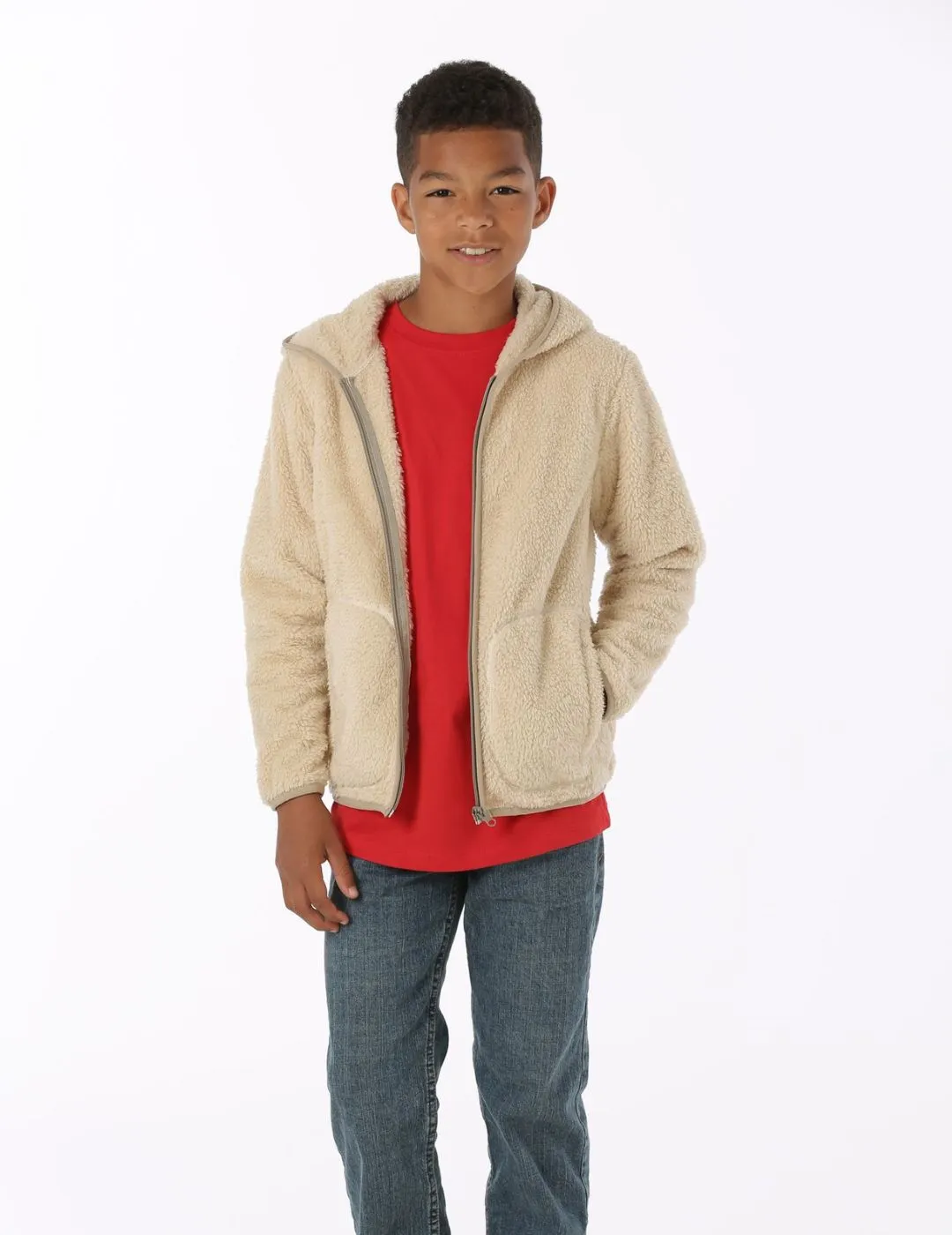 Carter Youth Unisex Sherpa Jacket