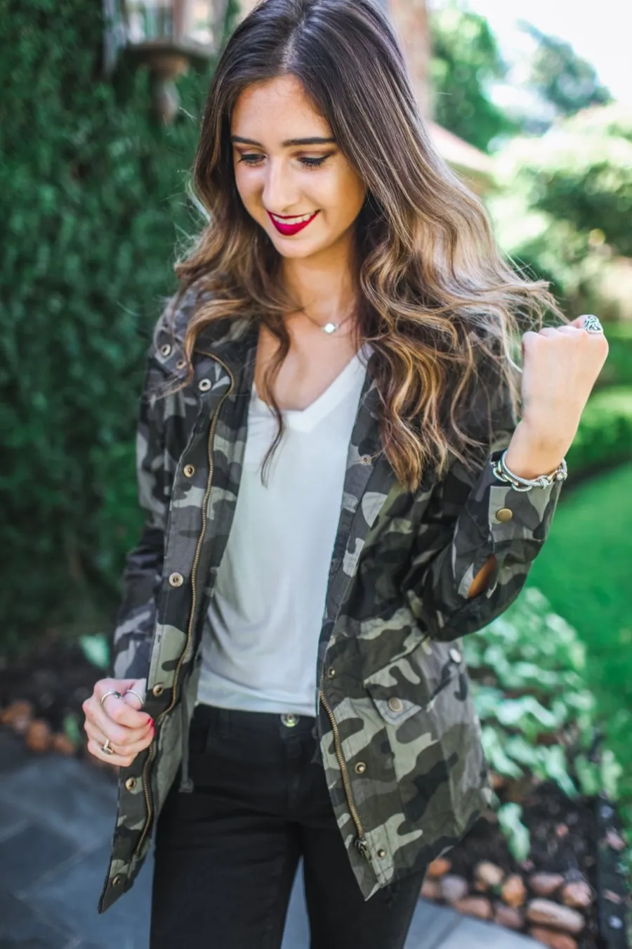 Cassie Camo Cargo Jacket