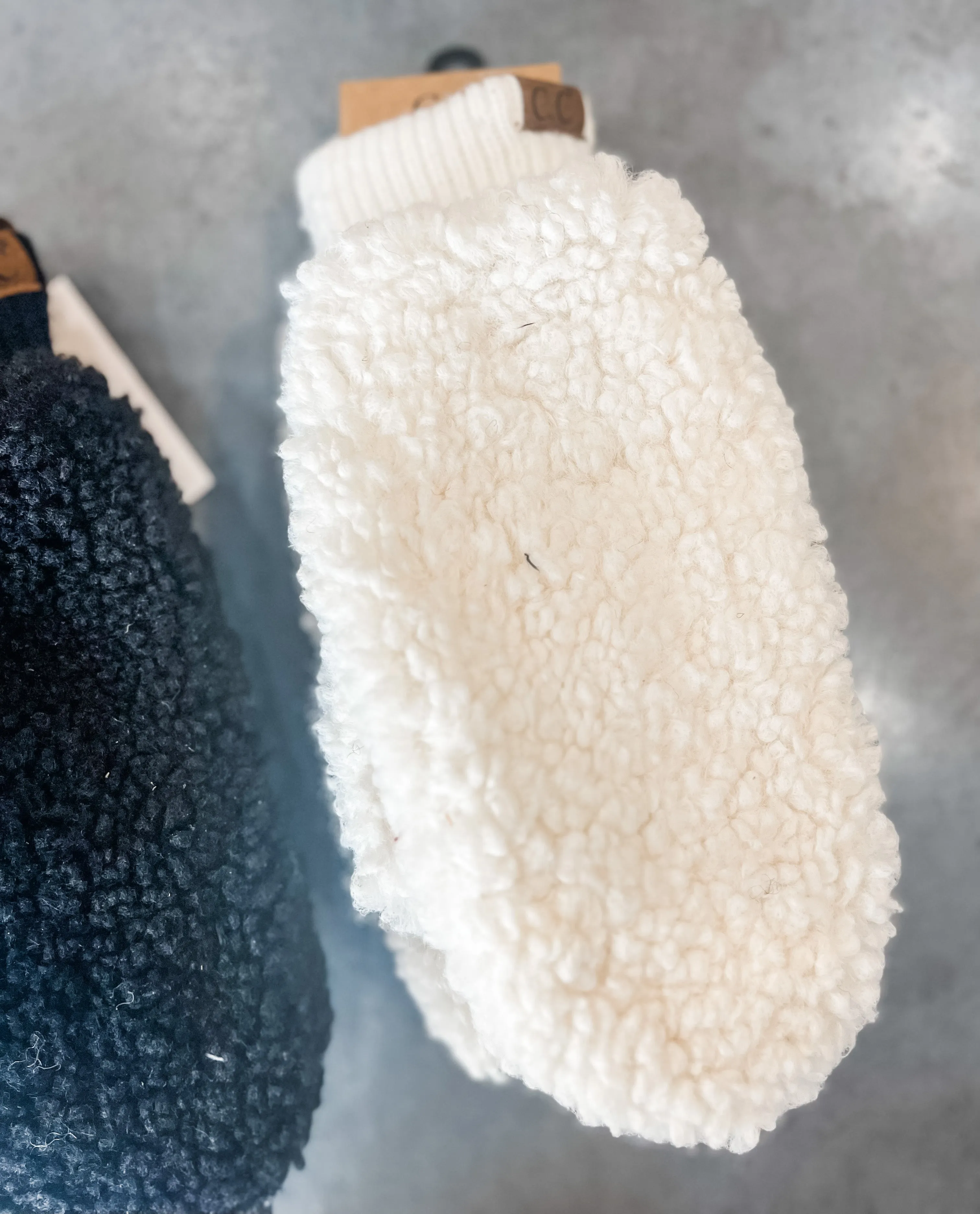 C.C. Sherpa Convertible Mittens