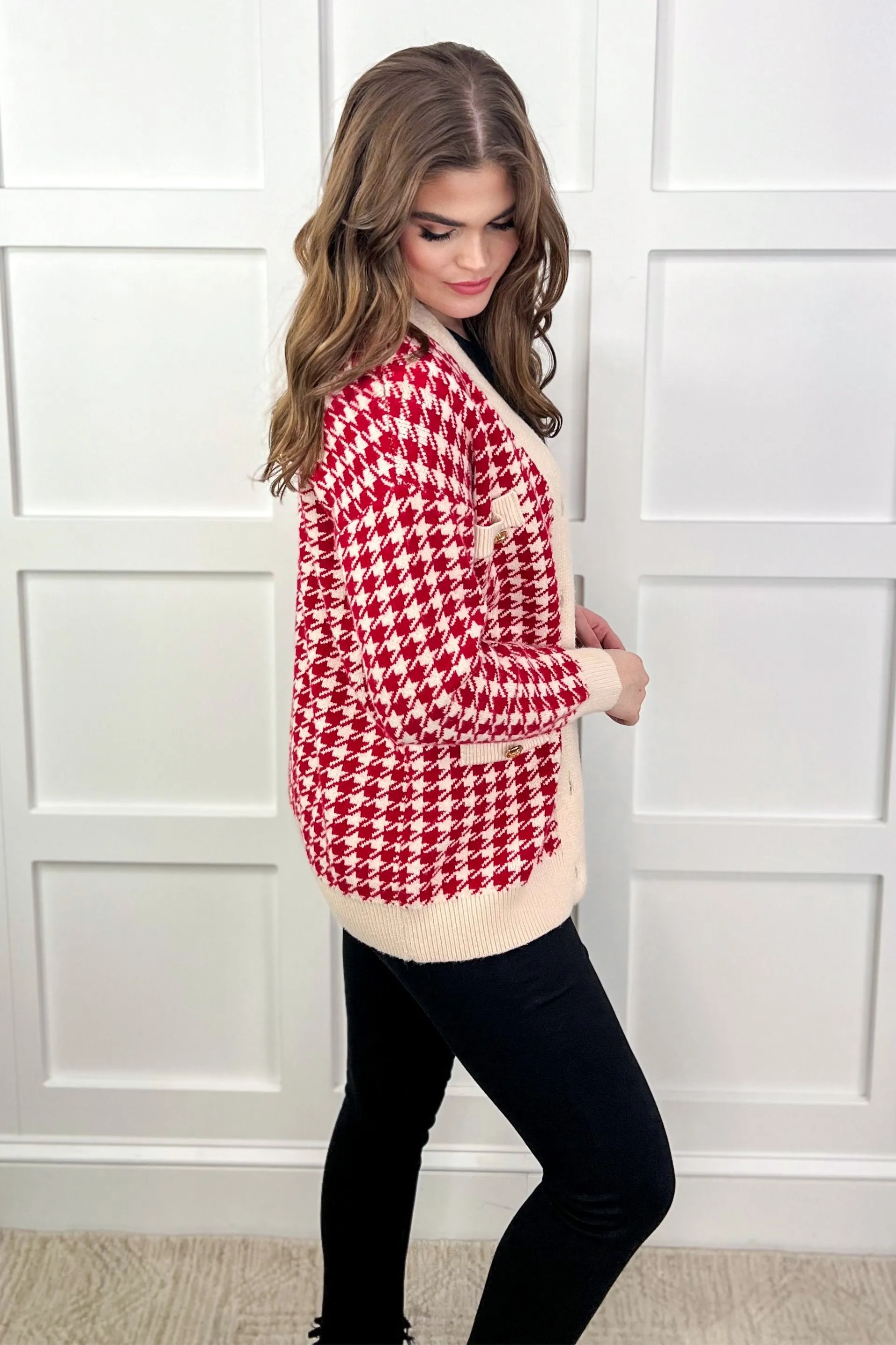 City of Love Houndstooth Jacket