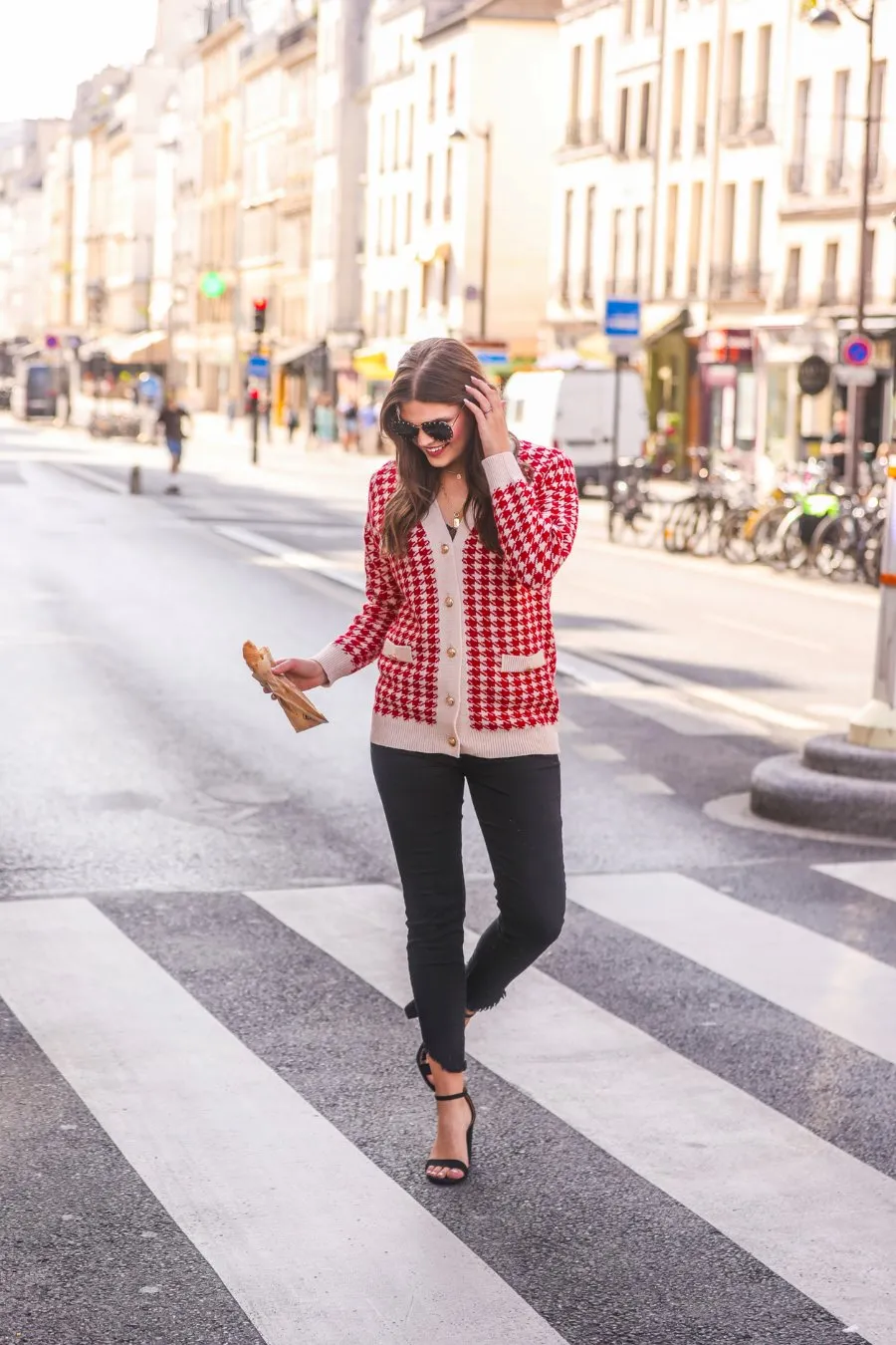 City of Love Houndstooth Jacket