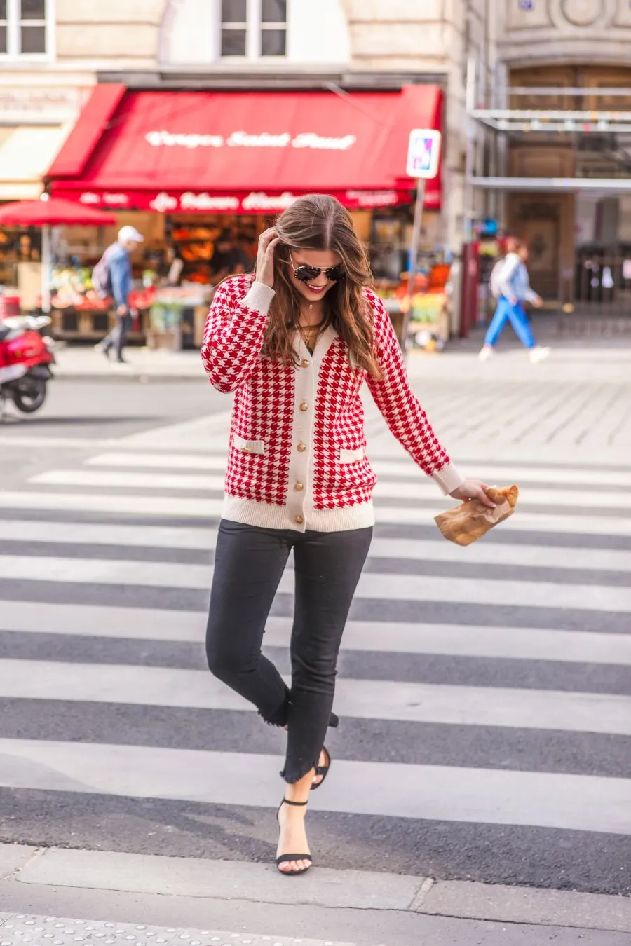 City of Love Houndstooth Jacket