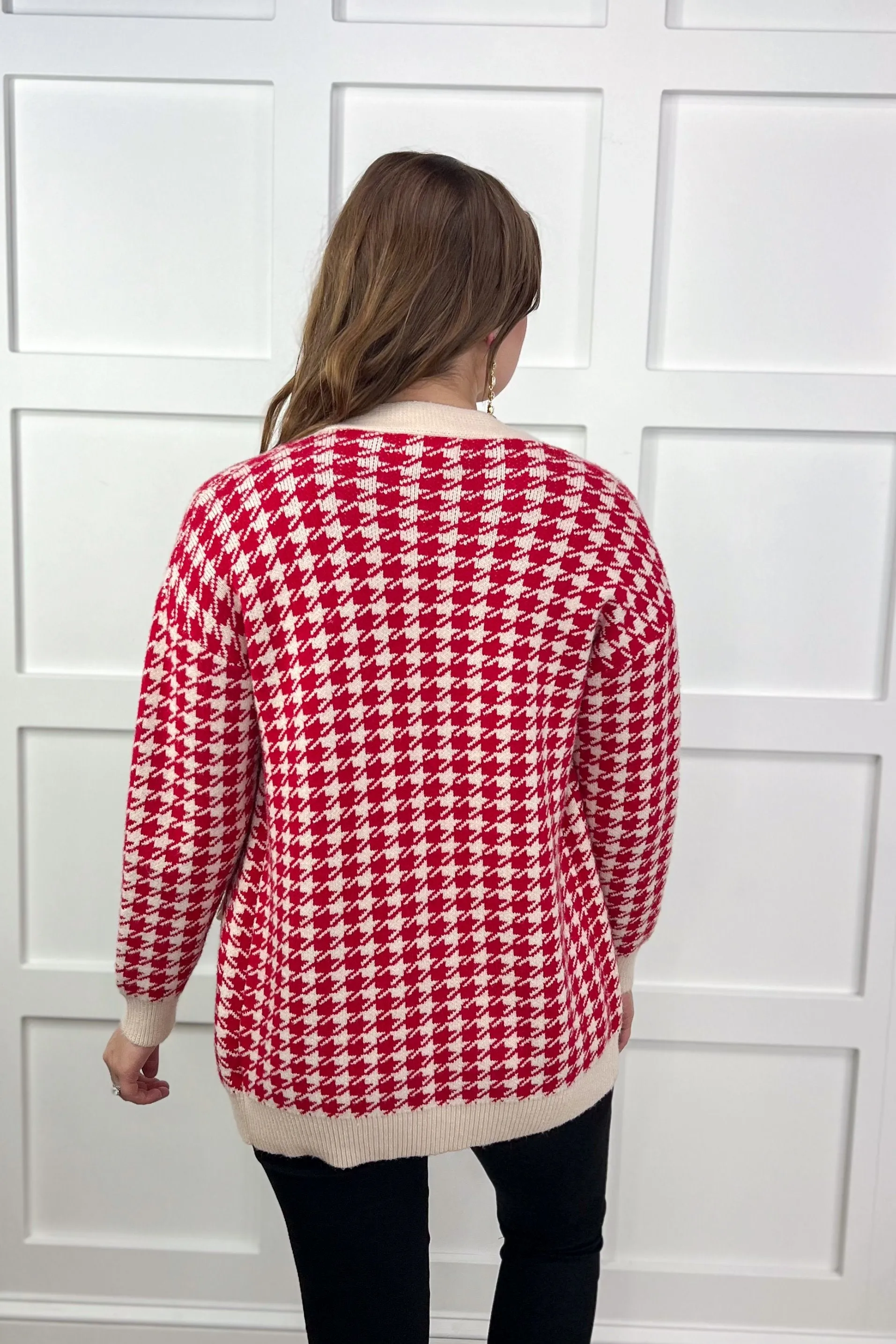 City of Love Houndstooth Jacket