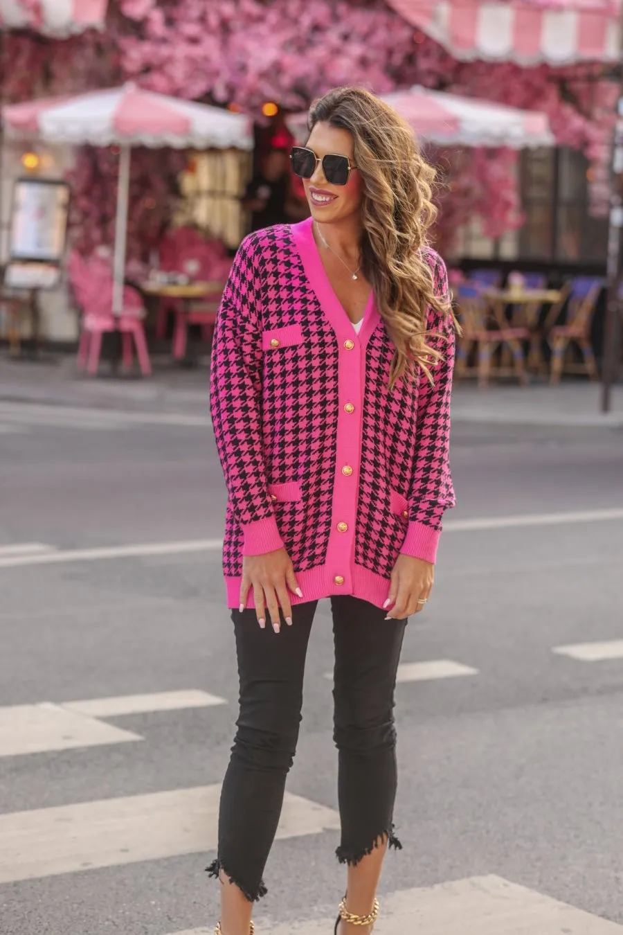 City of Love Houndstooth Jacket