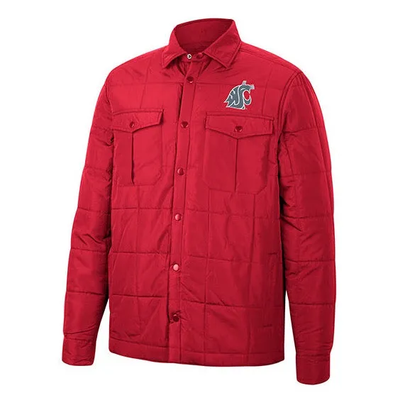 Colosseum Men's Detonate Quilted Snap up Jacket