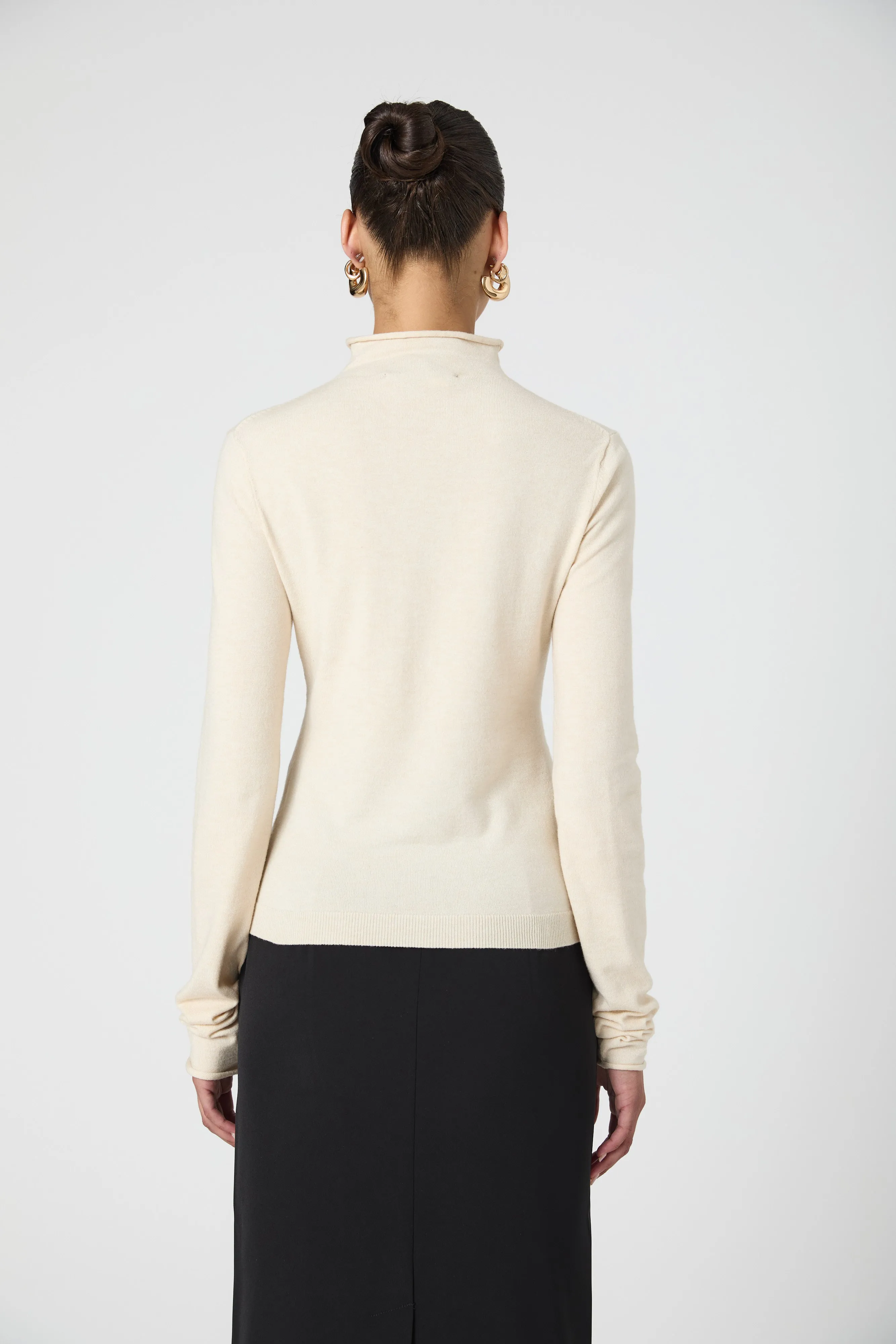 Cosysoft Fitted High Neck Sweater