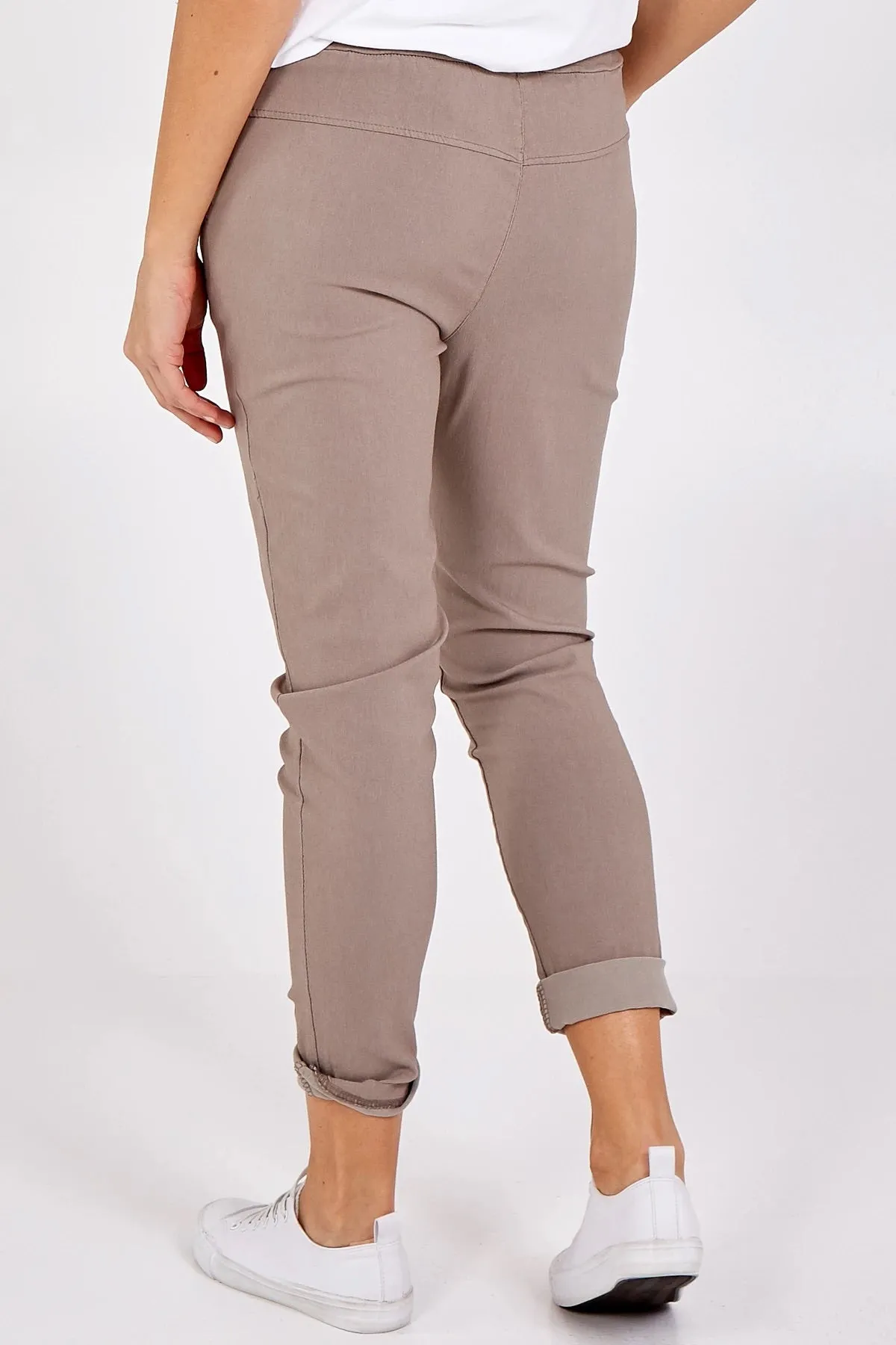 Curvy Magic Trousers - Mocha