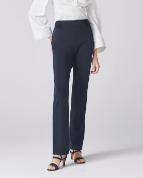 Dark Navy Sculpture Pant