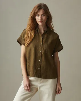 Easy Linen Shirt - Beech