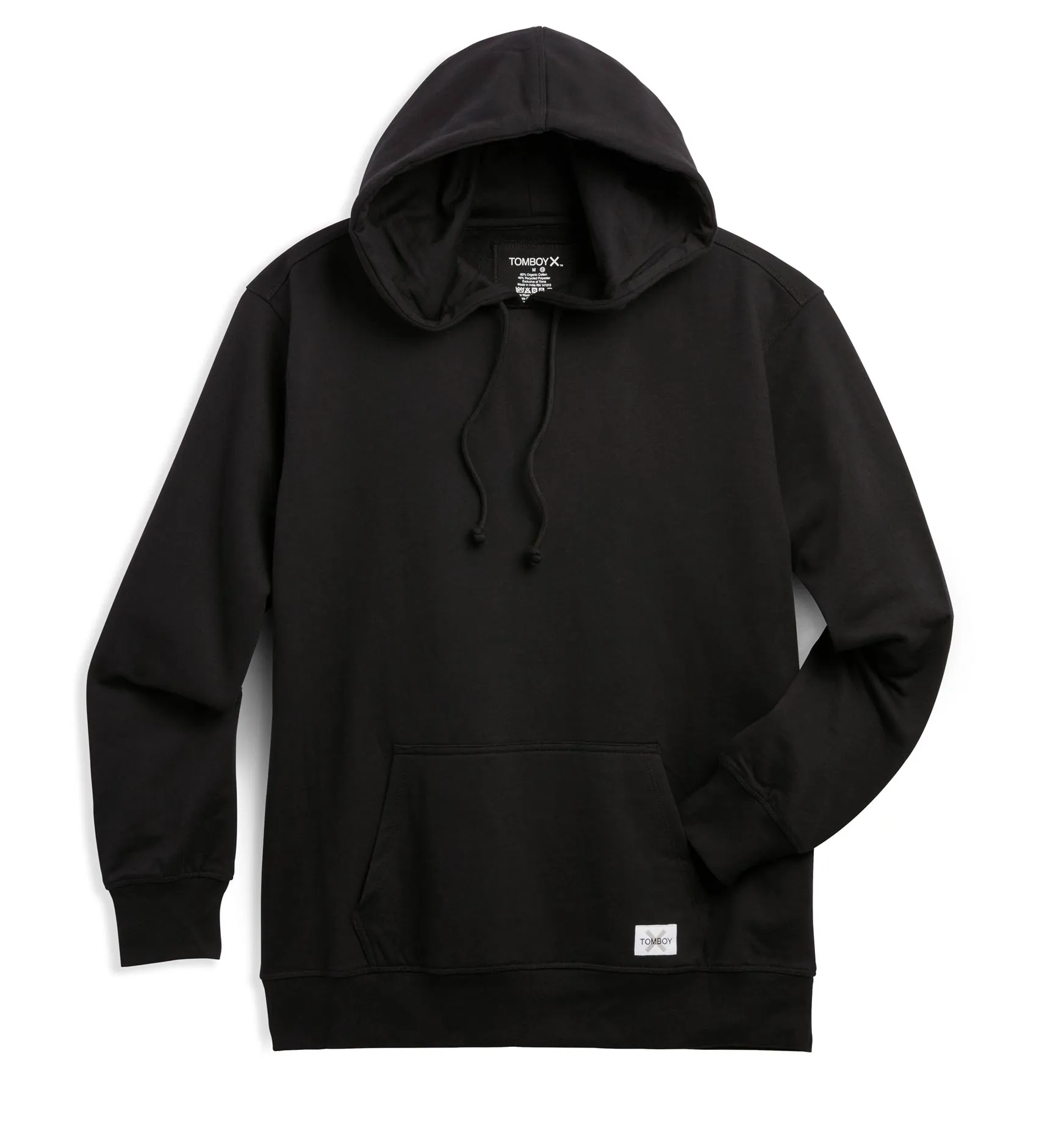 Eco Fleece Hoodie - Black