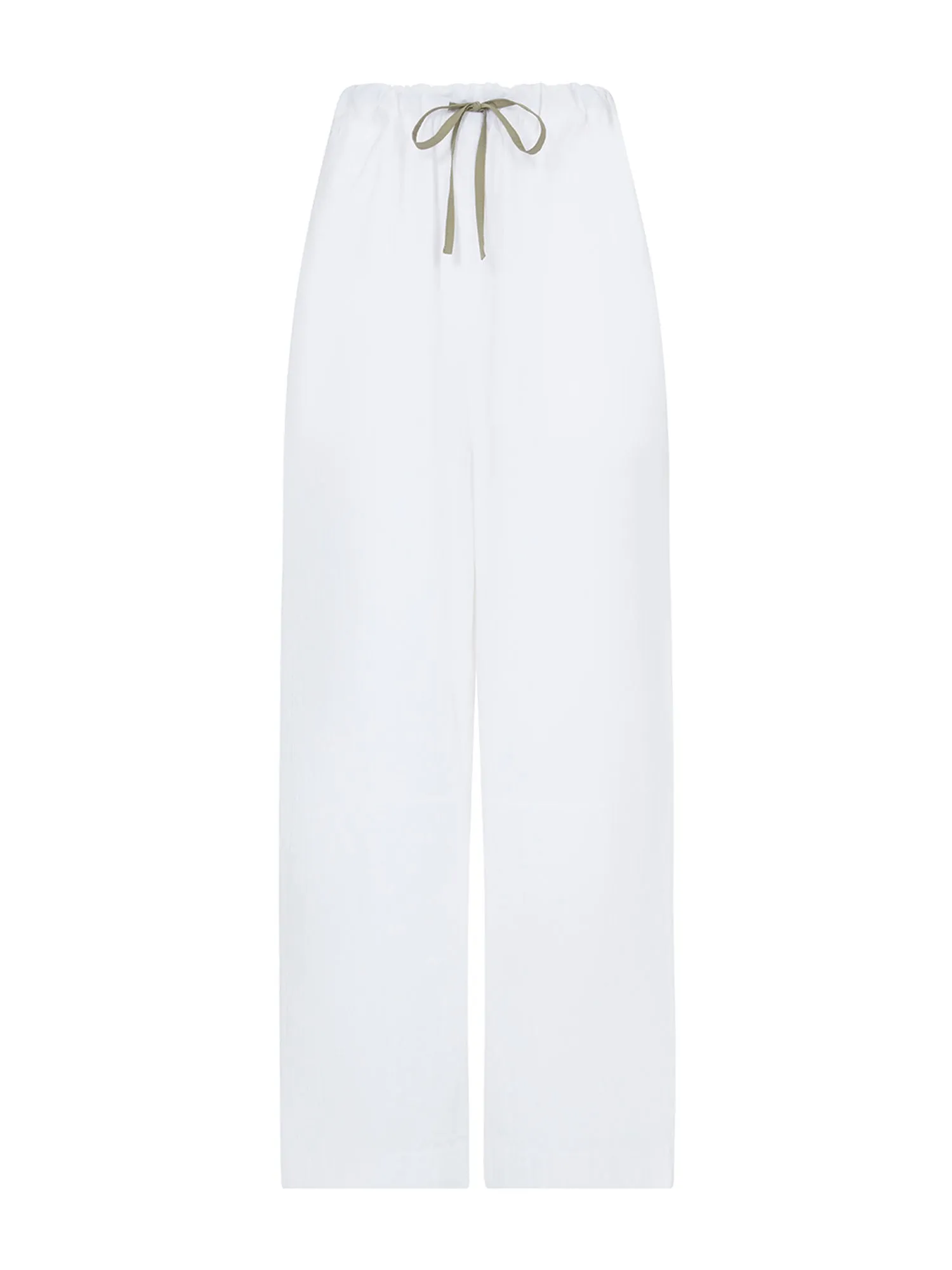 Enzo Track Pant | White