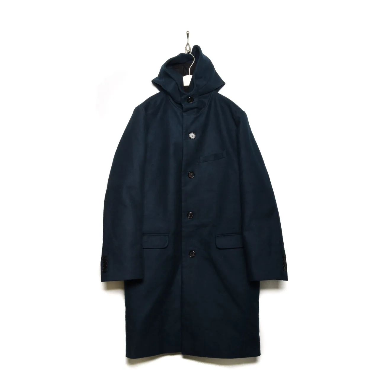 Frank Leder Deutschleder Hoody Coat navy 39