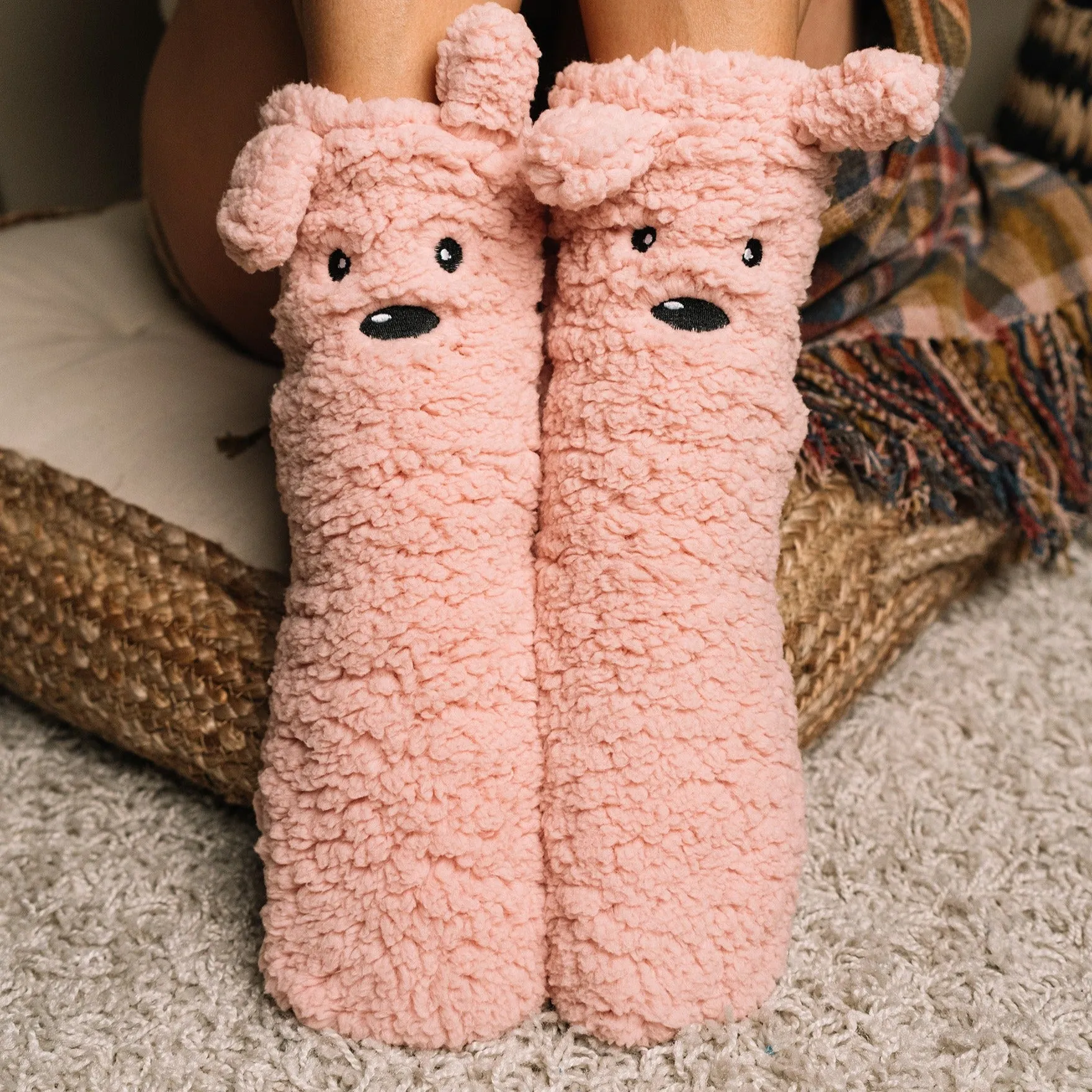 Furry Animal Barefoot Socks (Vuxna)