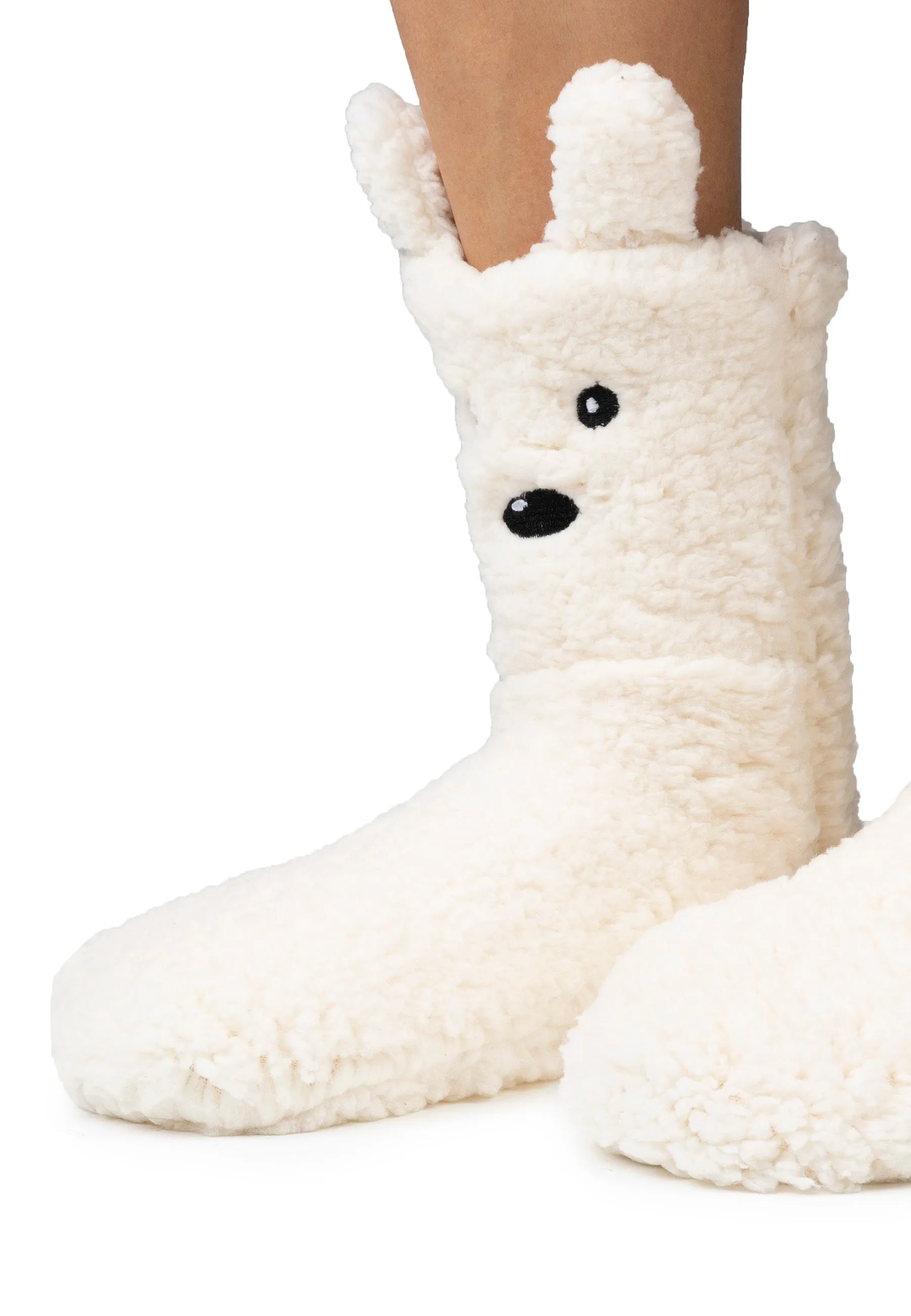 Furry Animal Barefoot Socks (Vuxna)