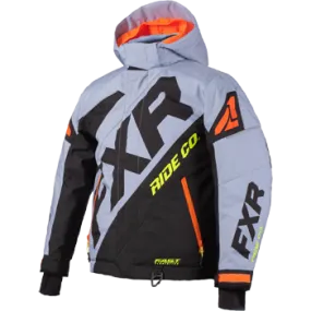 FXR CX Kids Jacket Grey/Orange/HiVis