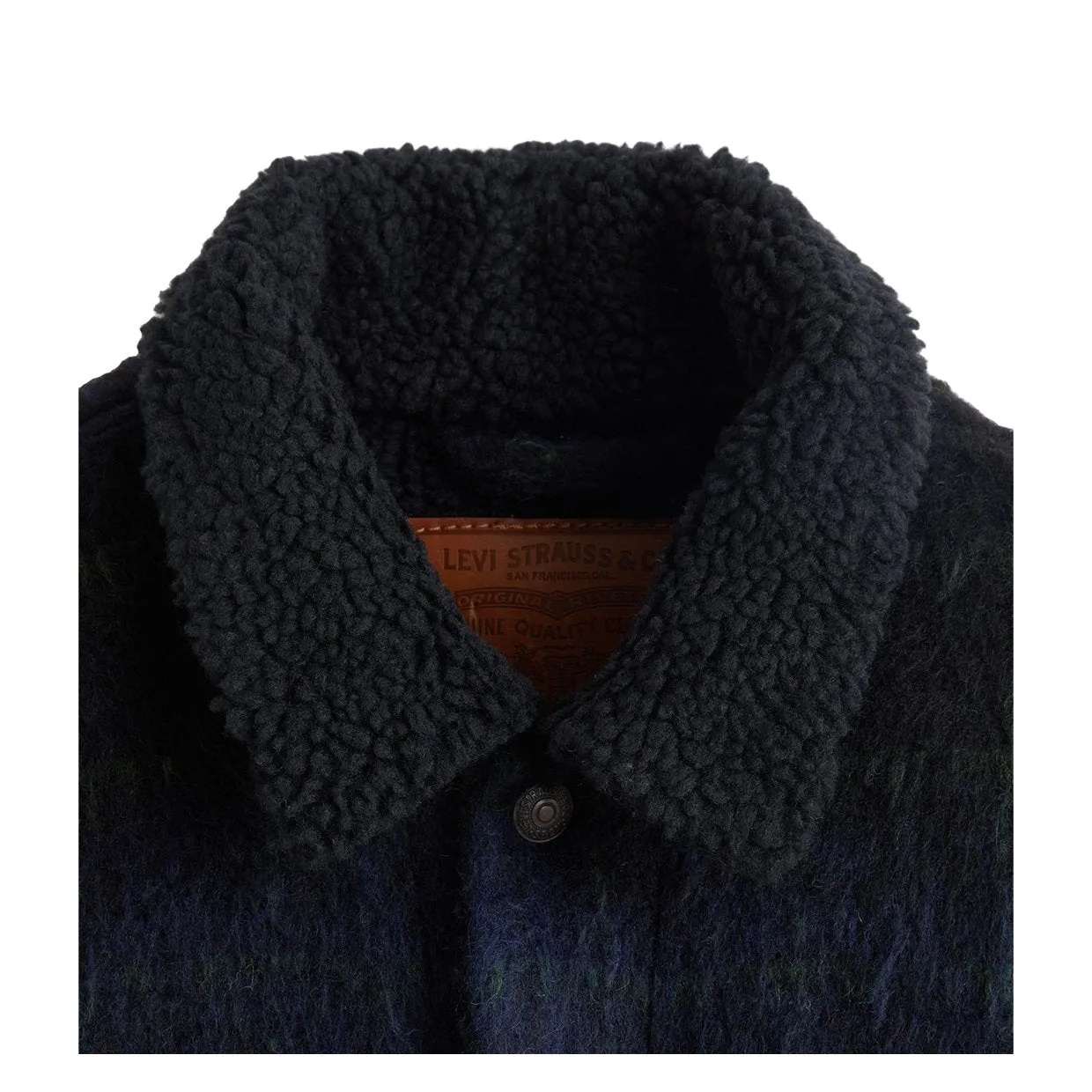 Giacca Levi's Vintage Fit Sherpa Blu / Nero