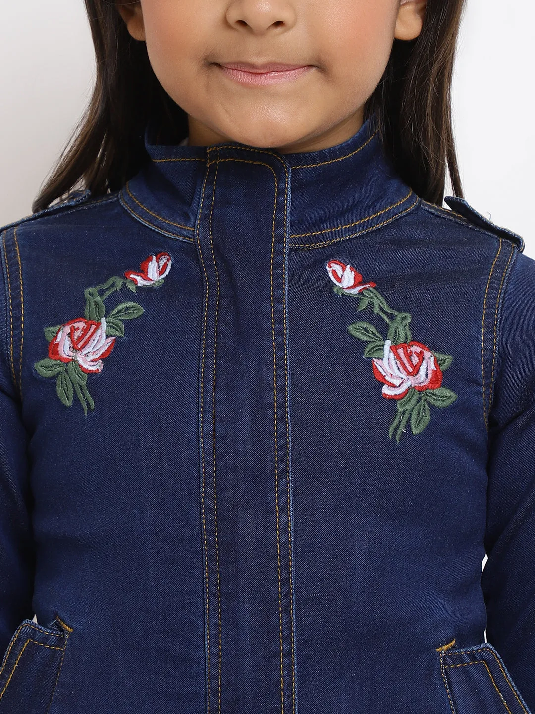 Girls Dark Blue Jacket